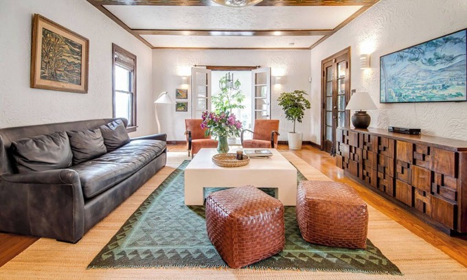 Monticello Park House | Historical Spanish House with Pool and Hot Tub.
