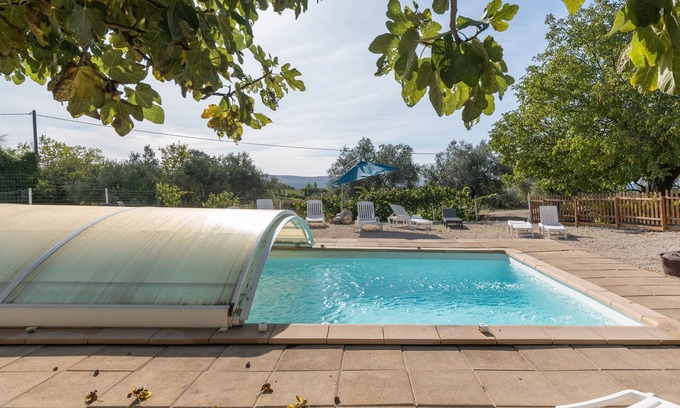 Saint-Sauveur-de-Cruzieres House | Holiday Home 'Gîte 1 - La Tour' with Lake View and Wi-Fi