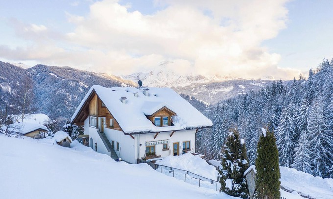 San Martino in Badia Apartment | Holiday Apartment B in House Belodei with Mountain View & Wi-Fi; Parking Available
