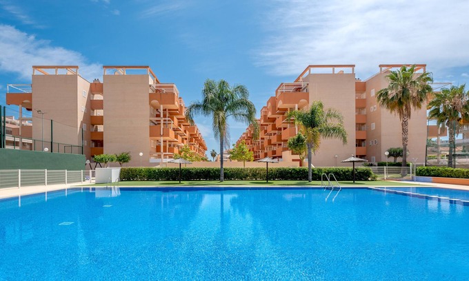 Canet de Berenguer Apartment | Holiday Apartment "Lopimar Exclusivo" with Pool, Private Balcony & Wi-Fi