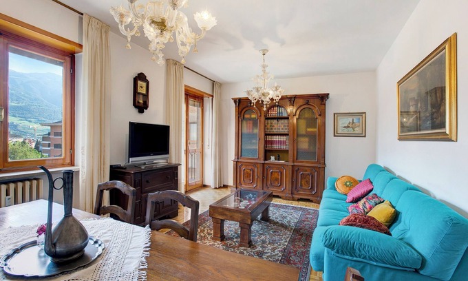 Aosta Apartment | Holiday Apartment "Aosta Family Home" with Mountain View & Balcony
