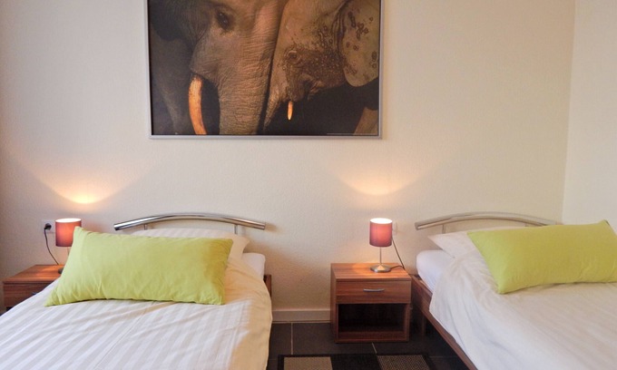 Metternich Apartment | Holiday Apartment 'Haus Uni Koblenz Wohnung 1' with Shared Terrace and Wi-Fi