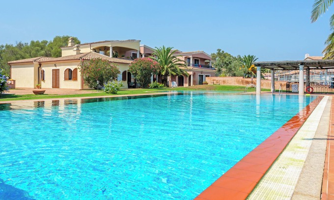 Arzachena Apartment | Holiday Apartment "Residence Le Palme" with Mountain View, Shared Pool & Wi-Fi