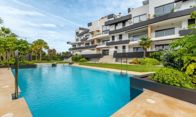Orihuela Costa Apartment | Holiday Apartment "Verano" with Heated Pool, 5 Private Terraces & Wi-Fi