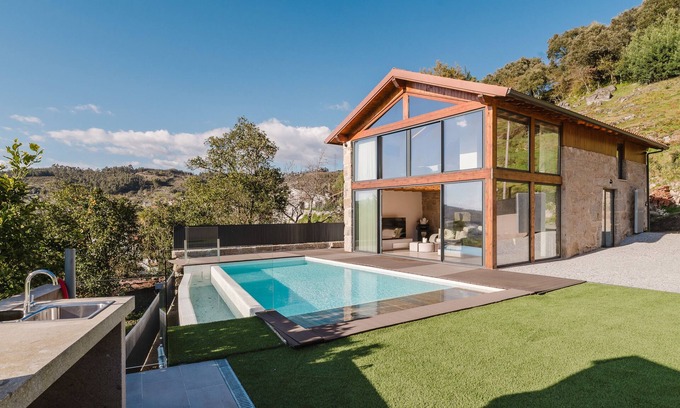 Portela House | Holiday Home 'Dunas E Abraços' with Mountain View, Wi-Fi and Air Conditioning