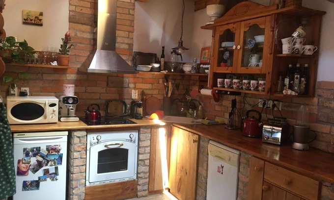 Fonyod House | Holiday home renovated farmhouse with air conditioning and WiFi