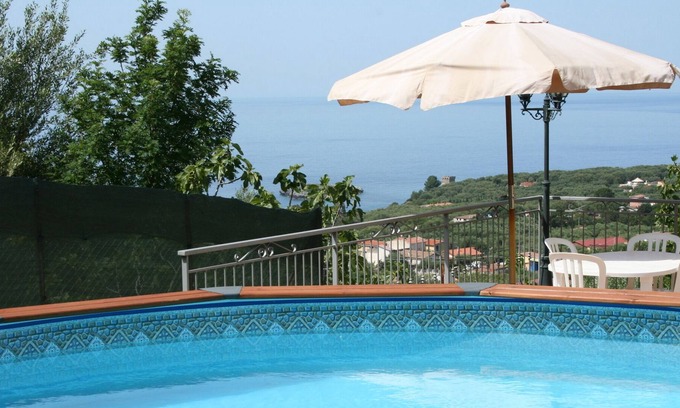 Marina Di Camerota Villa | Holiday house in Cilento with pool and sea view