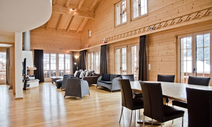 Grindelwald Ski Chalet | Holiday house Grindelwald for 1 - 8 persons with 4 bedrooms - Detached holiday house