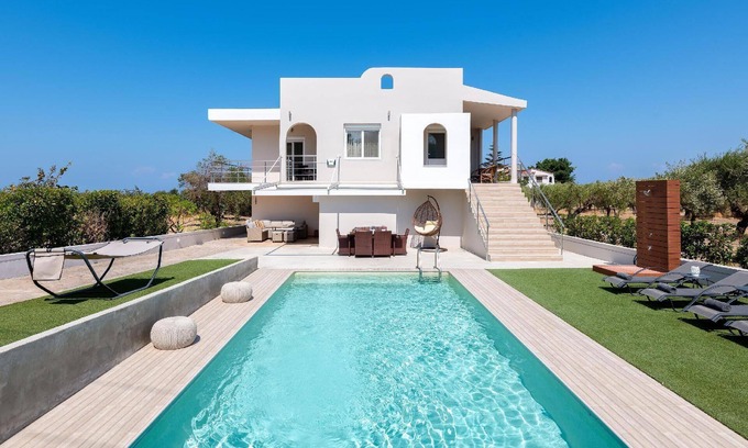 Kamiros House | Holiday house Soroni for 1 - 8 persons with 4 bedrooms - Holiday house