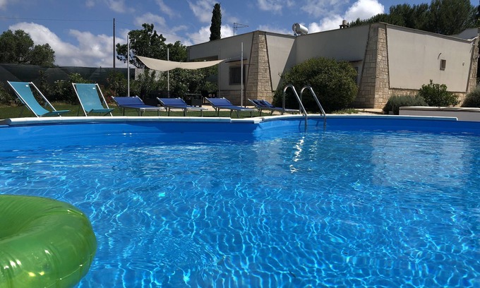 San Vito dei Normanni Villa | Holiday Villa to enjoy in the private pool or in the beautiful Jacuzzi