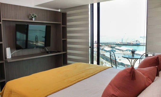 Antofagasta Apartment | HOM | Studio Amplio +Terraza insuperable Vista PNM