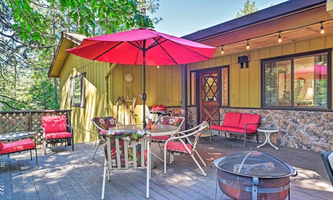 Twain Harte House | Home w/Serene Deck in Twain Harte!