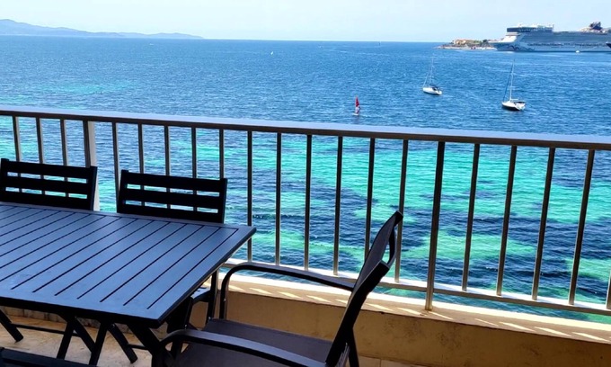 Le Ricanto Apartment | Homerez - 100m from the beach! Studio for 4 people. with terrace in Ajaccio