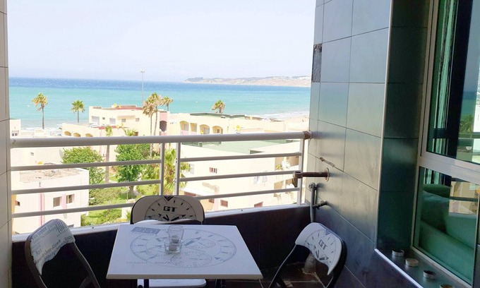 Malabata Apartment | Homerez - 50 m away from the beach! Beautiful appartement for 4 ppl. at Tanger
