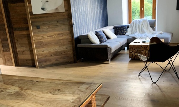 Sallanches Apartment | Homerez - Amazing appartement for 7 ppl. with balcony at Sallanches