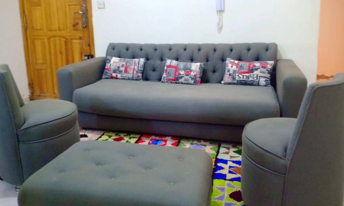 Narjiss Hay Al Amal Apartment | Homerez - Beautiful appartement for 6 ppl. with terrace at Ville Nouvelle - Fès