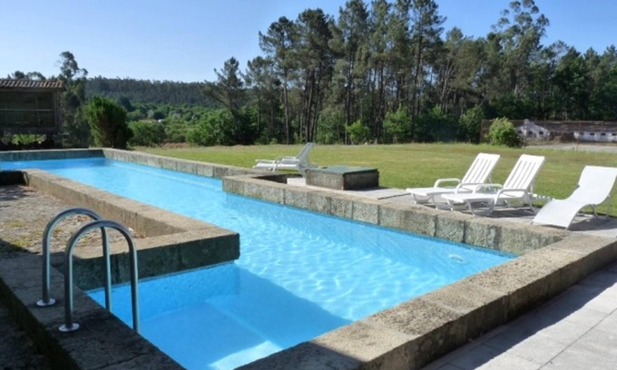 Sao Pedro do Sul Ski Chalet | Homerez - Big chalet for 16 ppl. with swimming-pool at São Pedro do Sul
