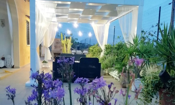 Parati House | Homerez - House 10 km away from the beach for 6 ppl. with garden at Melissano