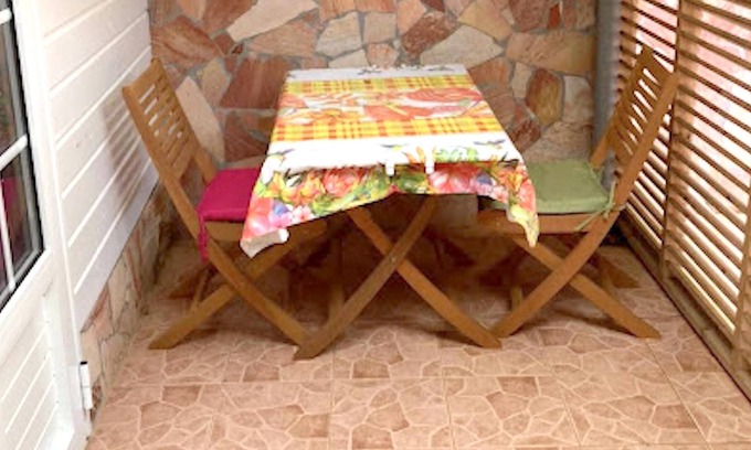 Le Marin House | Homerez - House 2 km away from the beach for 2 ppl. with sea view at Le Marin