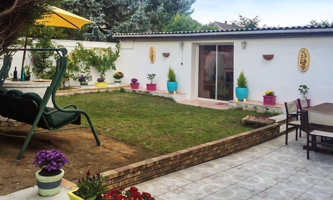 Villepinte Apartment | Homerez - Nice studio for 3 ppl. with jacuzzi and garden at Tremblay-en-France