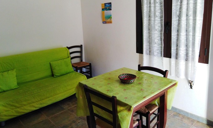 Elini House | Homerez - Nice house 7 km away from the beach for 4 ppl. with terrace at Elini