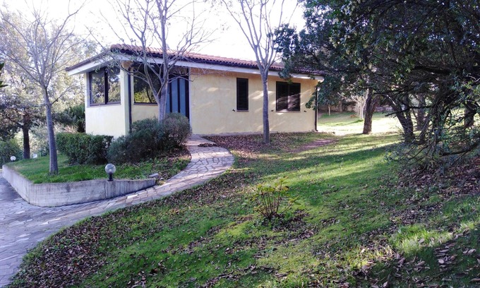 Elini House | Homerez - Nice house 7 km away from the beach for 4 ppl. with terrace at Elini