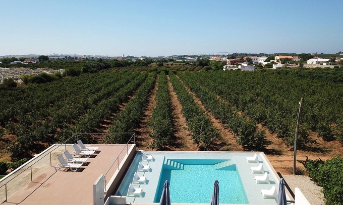 Faro Apartment | Homerez - Studio 6 km away from the beach for 3 ppl. with shared pool at Faro