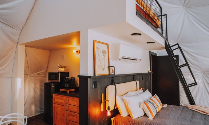 Mid America Apartment | Honeybee Geodesic Dome at Starlight Haven Resort