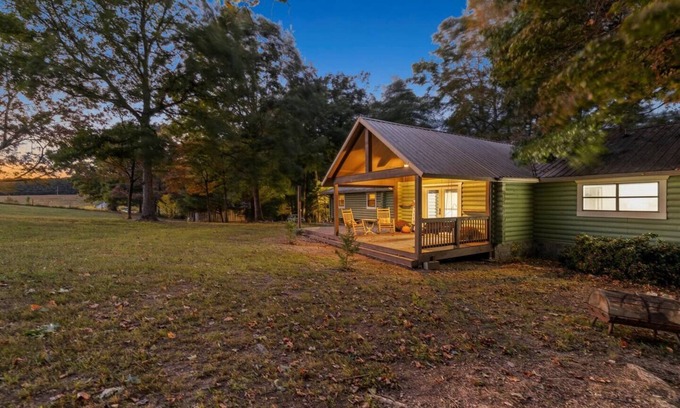 LaFayette Other | Horse Farm Experience in Genuine Log Cabin
