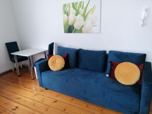 West Pomeranian Voivodeship Apartment | Hostel Tulip - Pokój 5 ze wspólną łazienką i kuchnią