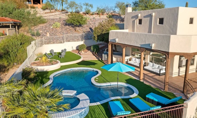 Rio Verde Vista House | Hot Property/Family Friendly/Pool&Spa/Sleeps 14
