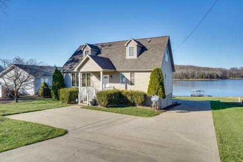 Cadiz House | Hot Tub, Dock and Views Waterfront Home in Cadiz!