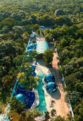 Calderitas Hotel | Hotel Glamping Horizonte Maya