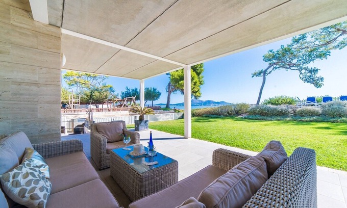 Mallorca Island House | House in Playa de Muro with Private Beach Access
