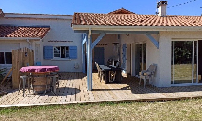 Mimizan-Plage House | House Mimizan Plage Sud on the dune