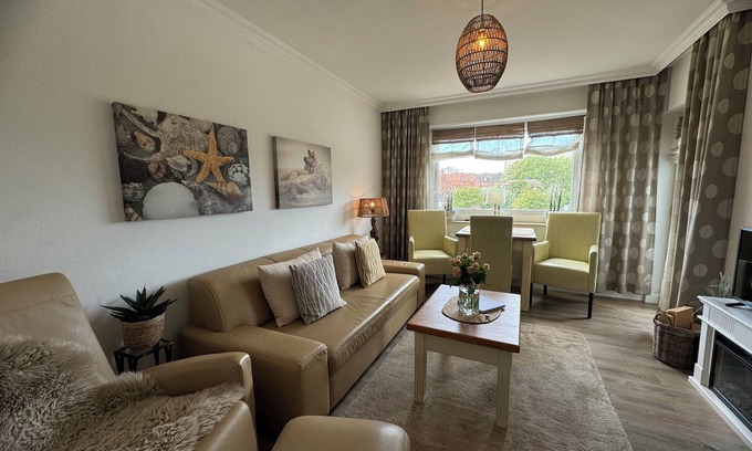 Westerland Apartment | House Nordland, App. 35, cozy, dog-friendly apartment centrally located in Westerland