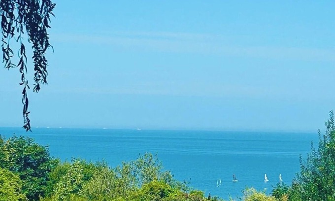 Normandy House | HOUSE ON THE HILLS ABOVE TROUVILLE. Panoramic sea view (and access)
