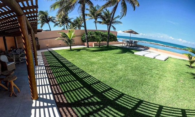 Barra de Sao Miguel Ski Chalet | House Pé na Areia With 05 Suites