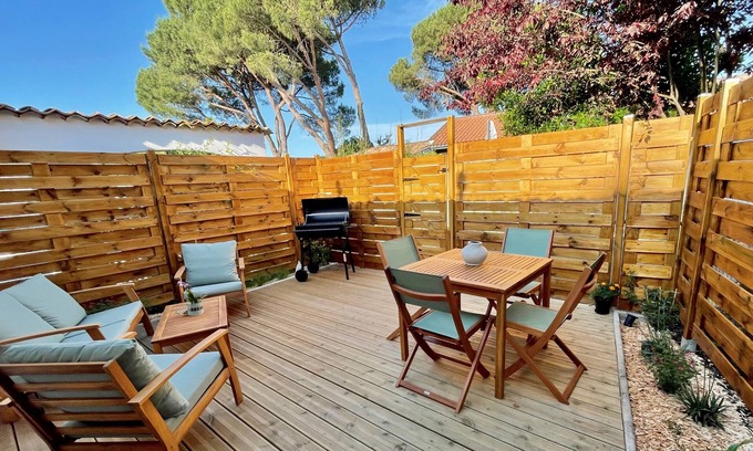Cazaux House | House & terrace 5 minutes from Lake Cazaux-Bassin d'Arcachon