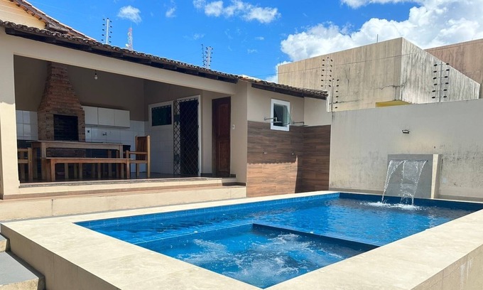 Salinopolis House | House with 4 bedrooms, 3 suites, swimming pool with SPA and whirlpool and barbecue