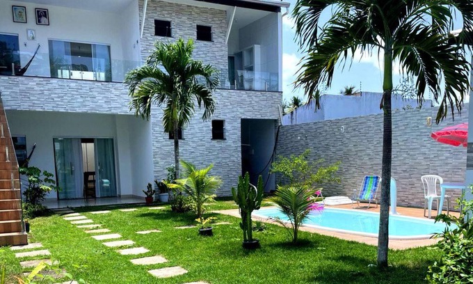 Aruanda Cottage | House with 5 bedrooms, swimming pool, close to Orla Pôr do Sol in Mosqueiro - Aracaju