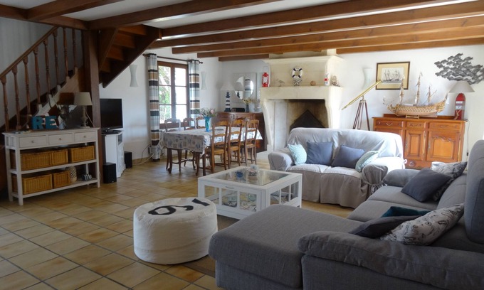 Le Bois-Plage-en-Re House | House with garden between village and beach - la Nout