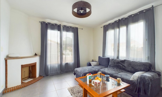 Chateau-d'Olonne Ski Chalet | House with garden in a quiet place for 6