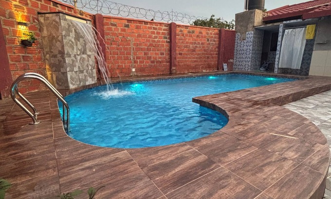 Trinidad House | House with pool & waterfall, WiFi & air conditioning for 6 People