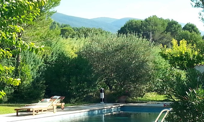 Puyvert House | House with private pool, Luberon nature park, near Lourmarin.