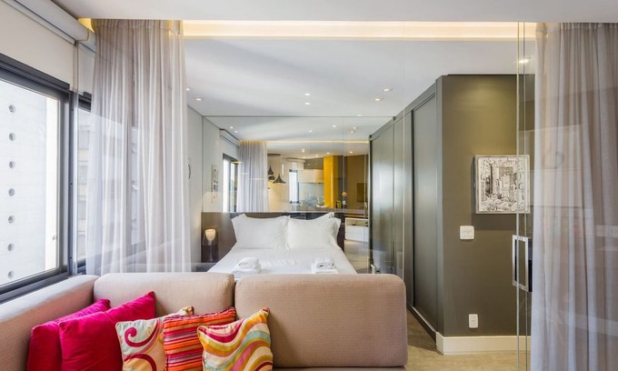 Jardim Paulista Apartment | HP87 The cool of the Gardens