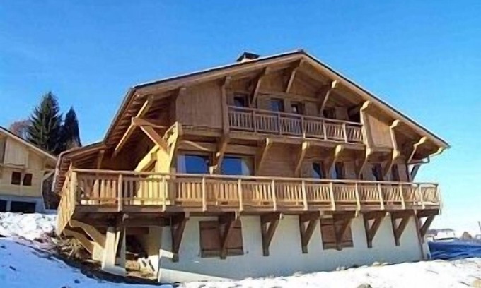 Combloux Ski Chalet | Huge Chalet in Combloux, view of Mt Blanc, in a superb summer holiday area