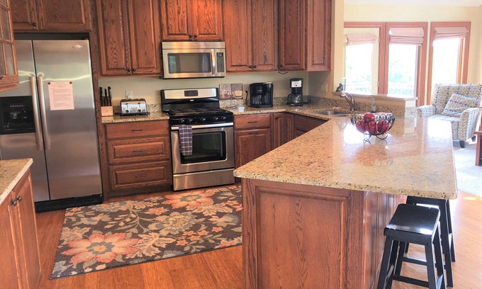 The Galena Territory House | Huge Luxury Pet-Friendly Home with pool table and firepit.