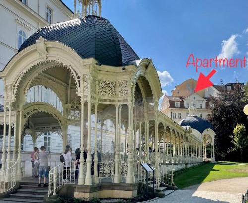 Karlovy Vary Apartment | Huge two floor apartment on the Park Colonnade with free parking for one car, 160 sqm