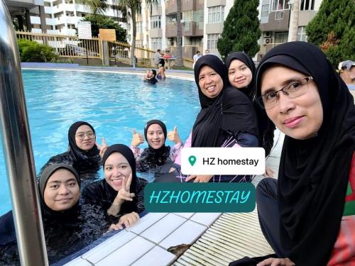 Tanjung Tanah Merah Apartment | Hzhomestay tepi pantai telok kemang,FREE WIFI,CUCKOO,3ROOM,SECURITY GUARD 24HOURS
